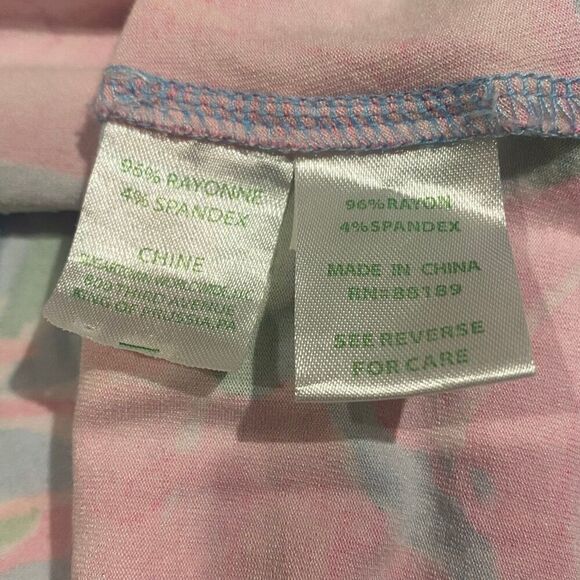 Lilly Pulitzer Ophelia Swing Dress XXS Elephant Monkey Lion Green Blue Pink - Picture 11 of 11